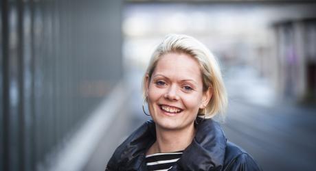 Aina Heldal Bøe fikk Laksovprisen 2013. Foto: Emil Weatherhead Breistein/Bergensavisen 